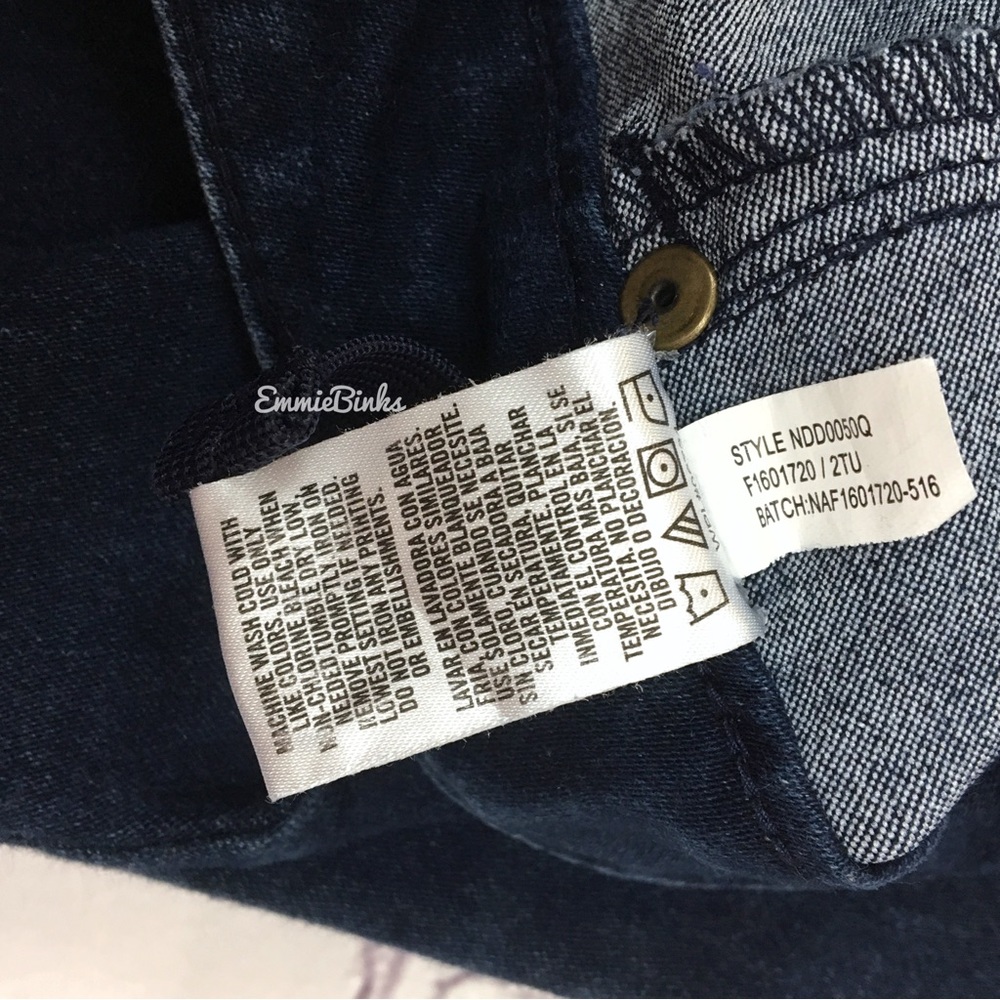 Girl’s Nautica Stretch Jeggings - Jean Leggings - Soft Dark Wash Jeggings Pants - Picture 10 of 13